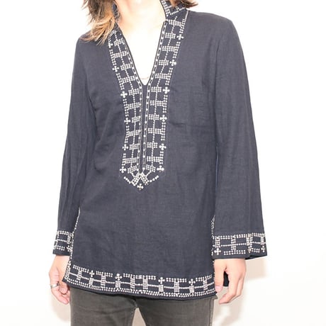 Embroidery Tunic Shirt