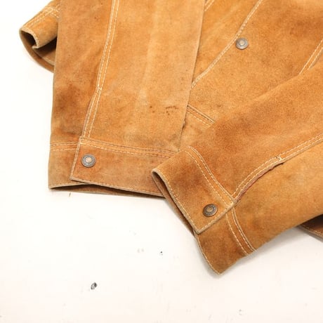 70s Levi's 3rd Type Suede Jacket "Big-E"