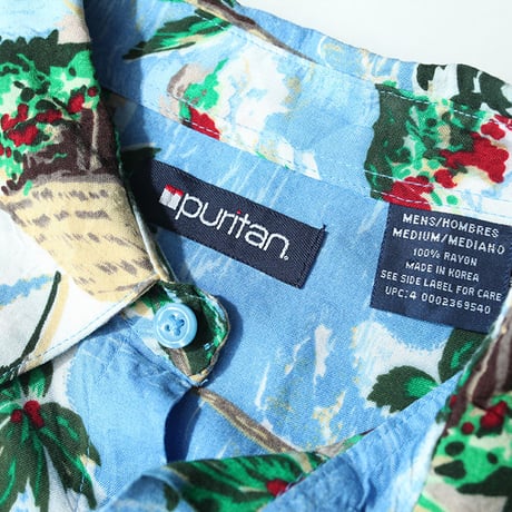 レーヨン ハワイアンシャツ Rayon S/S Shirt