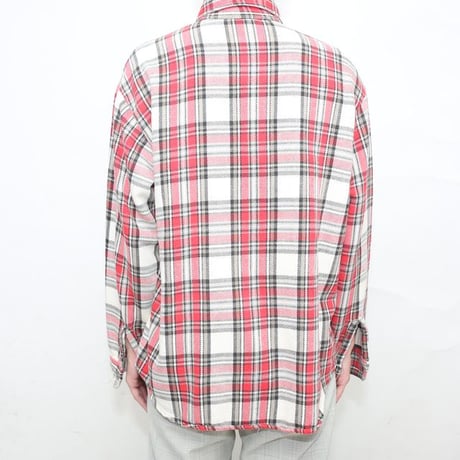 70s BIG MAC Cotton Flannel Plaid Shirt