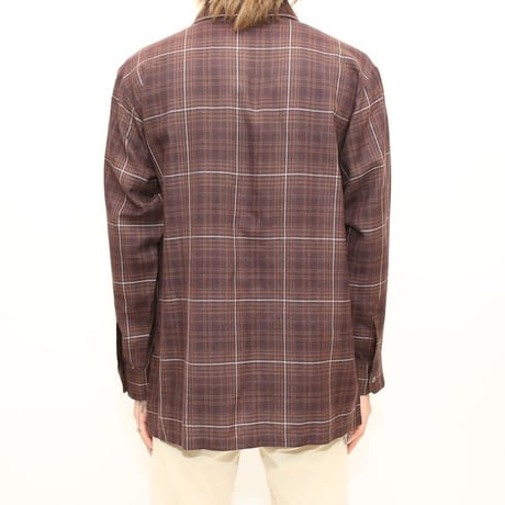 Checked Pattern L/S Shirt