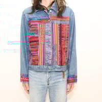 Chico's Design Embroidery Denim Jacket