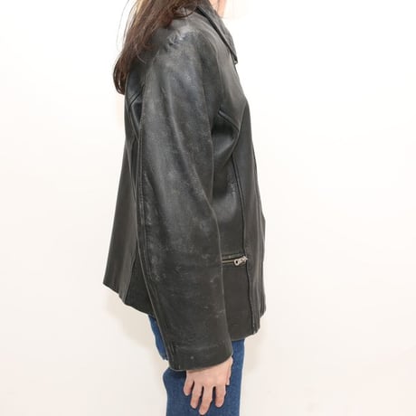 Single Leather Jacket