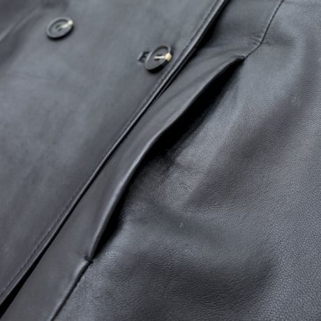 Leather Trench Coat