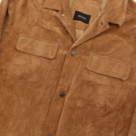 Euro Vintage Suede Leather Jacket