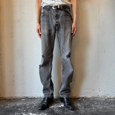 90s Levi's 501 Black Denim Pants MADE IN USA