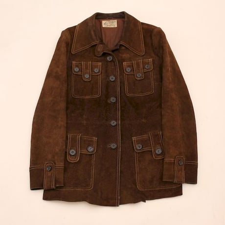70's Suede Leather Jacket
