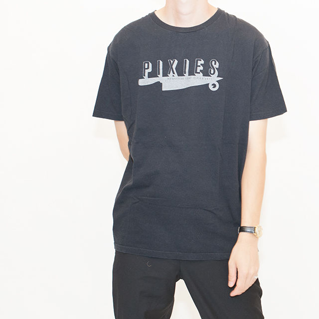 ピクシーズTシャツ　& 初回限定DVDBOX Pixies / ピクシーズ - SURFER ROSA Tシャツ(ブラック) | T