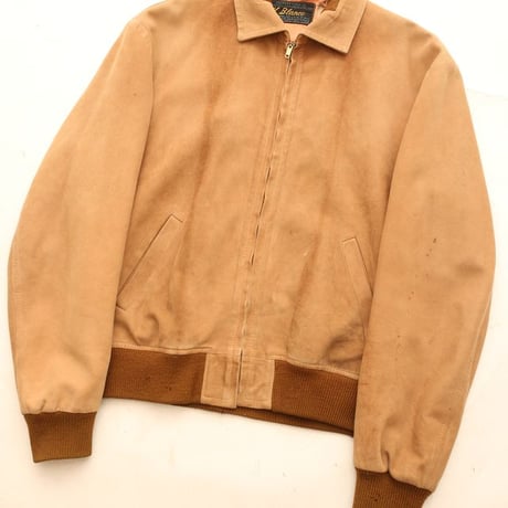 Vintage Nubuck Leather Jacket