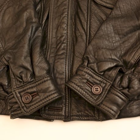 Design Black Leather Jacket