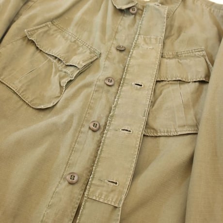 60's U.S.ARMY Jungle Fatigue Jacket 4th
