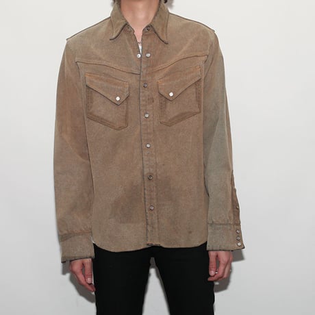 Suede Western Shirt