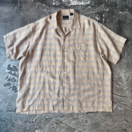 Rayon Plaid S/S Shirt