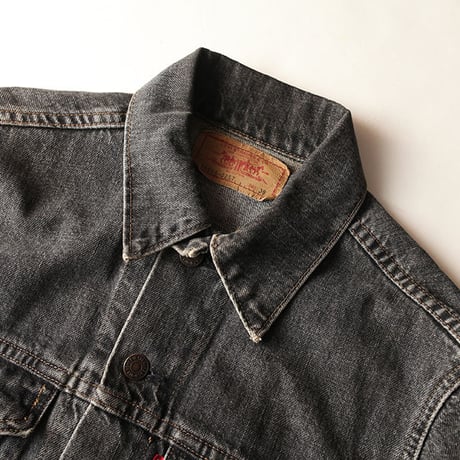 Levis Black  Denim Trucker Jacket