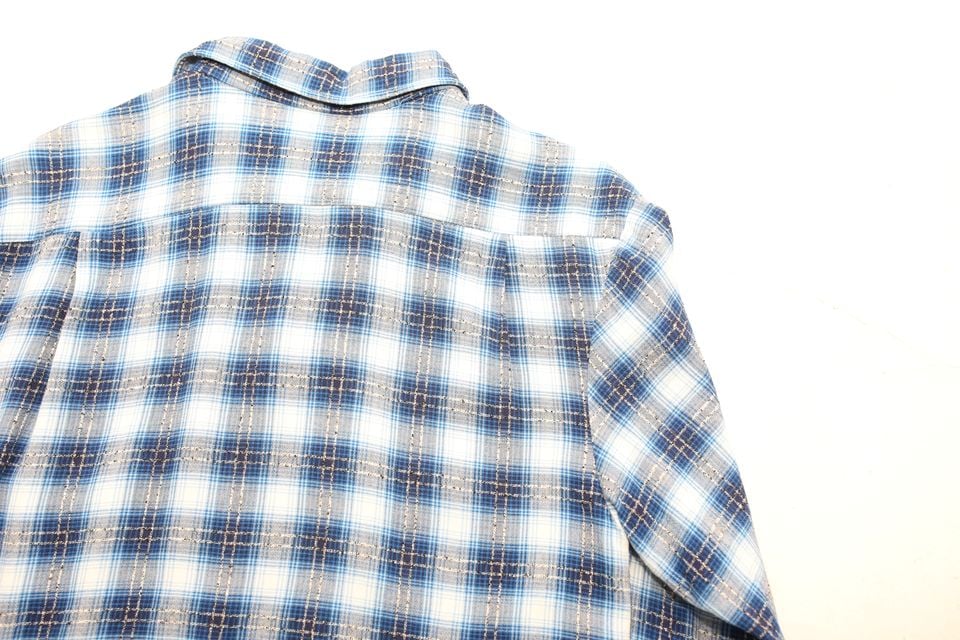 トップス 60s sandy mac donald open color shirt L Sandy Mac Donald] Vintage Open Collar Silk Shirts [1960s