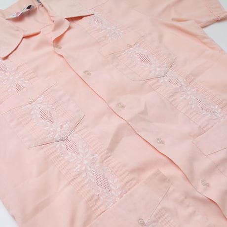 キューバシャツ ピンク Cuba S/S Shirt