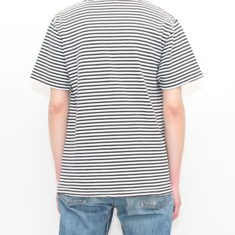 Black × White Border T-Shirt