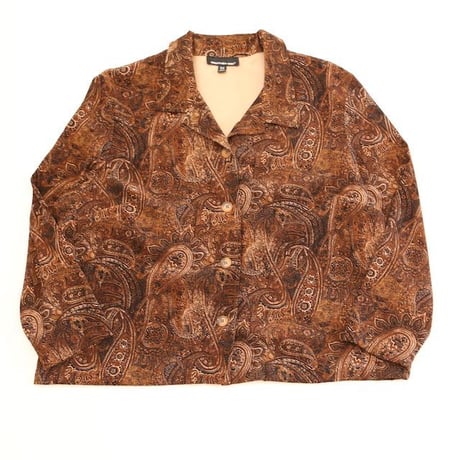 Vintage Paisley Pattern Loose Jacket