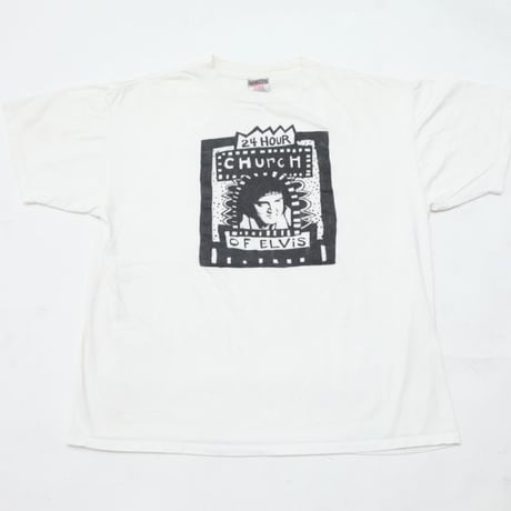 90's 24 Hour Church of Elvis T-Shirt