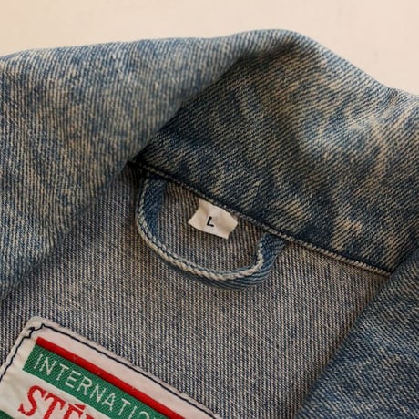 80's Stefano Sportswear Denim Riders Jacket