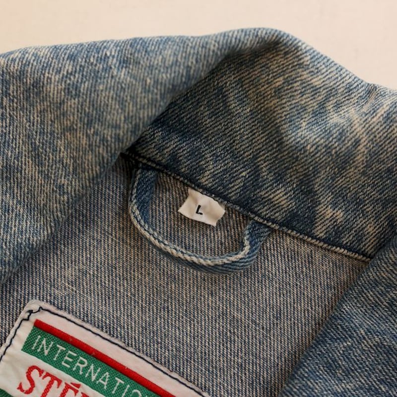 80's Stefano Sportswear Denim Riders Jacket | S
