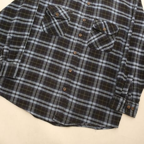90s Cotton Flannel Plaid Shirt