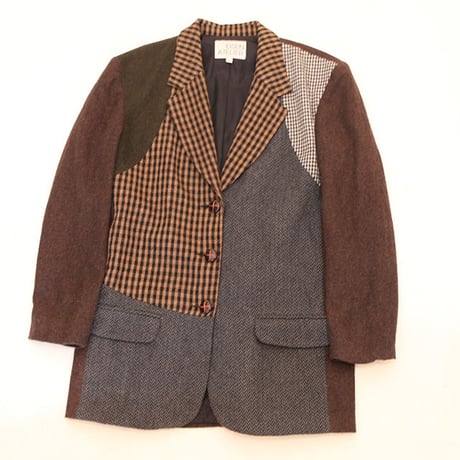 Patchwork Tailored Jacket