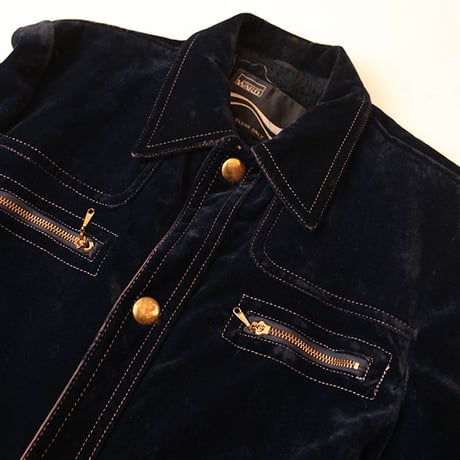 70's MONTGOMERY WARD Velour Jacket