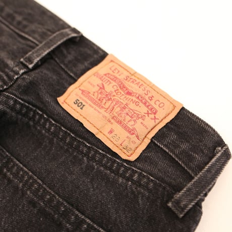 Levis 501  Black Denim Pants MADE IN  USA 