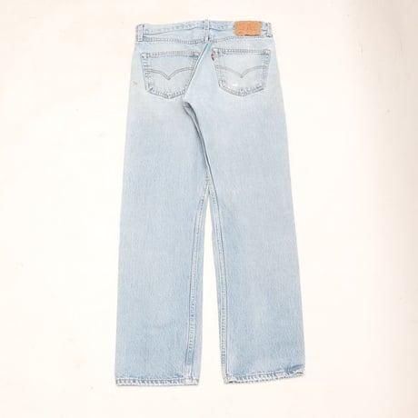 Levi's 501 Damage Denim Pants MADE IN MEXICO