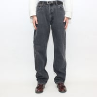 Levi's 501 Black Denim Pants MADE IN USA