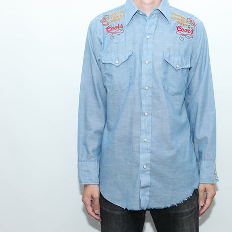 Vintage Coors Western L/S Shirt