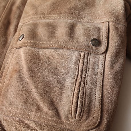 Vintage Suede Leather Jacket