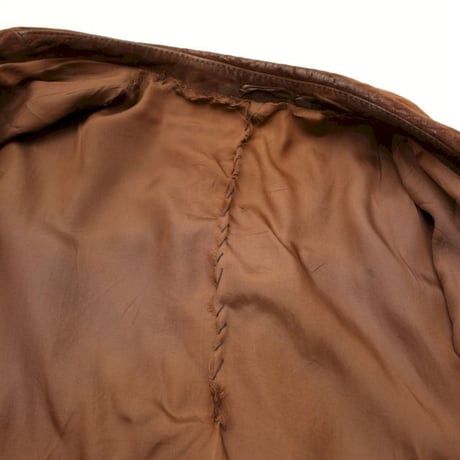Suede Leather × Gobelin Jacket
