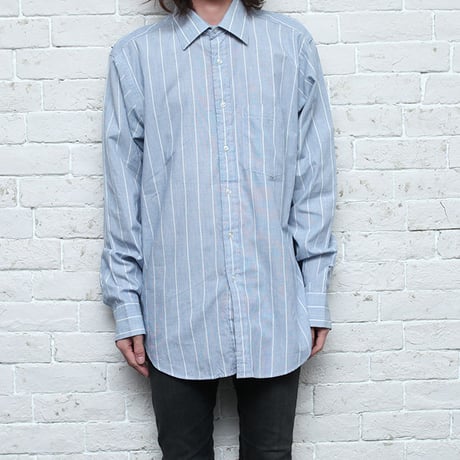 80s クリスチャンディオール ドレスシャツ ストライプ Christian Dior L/S Shirt
