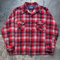 70s Pendleton Wool Plaid Loop Shirt