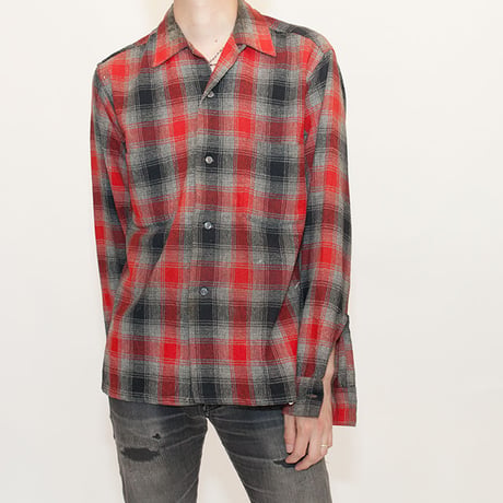 50s Vintage Wool  Shirt