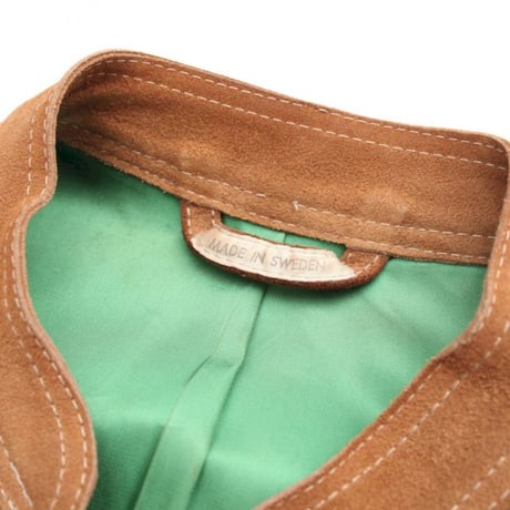 Vintage Suede Leather Jacket MADE IN SWEDEN