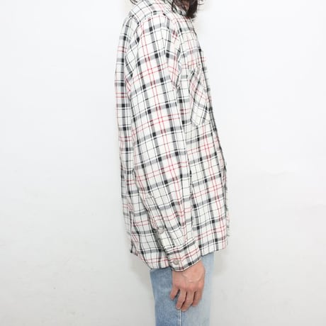 50s Open Collar Gabardine Shirt