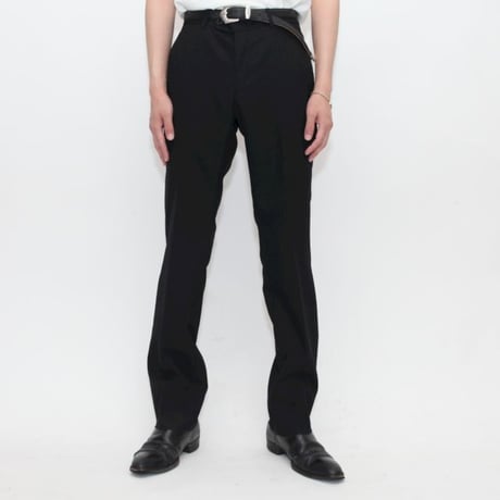 Stripe Slim Straight Slacks