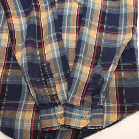 80s Sears Plaid Acrylic Shirt