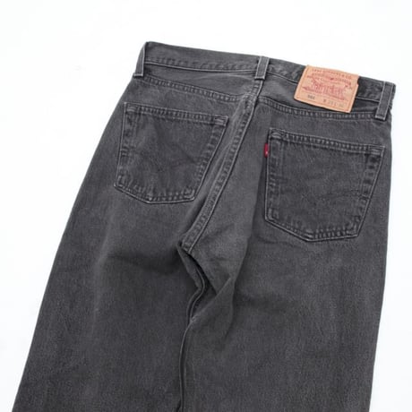 Levi's 501 Black Denim Pants MADE IN USA