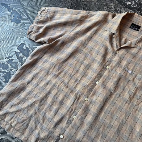 Rayon Plaid S/S Shirt