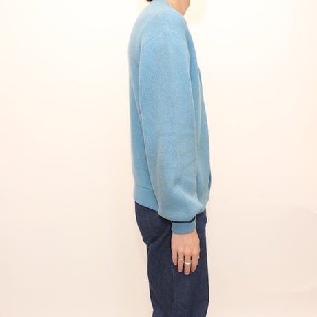 70's Arnold Palmer Alpaca × Wool Knit Cardigan