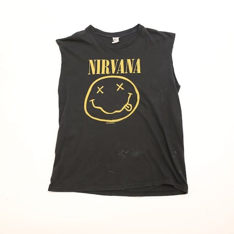 Nirvana "Smiley Logo" Sleeveless T-Shirt