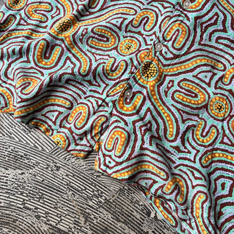 Rayon Patterned S/S Shirt