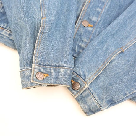 Vintage Denim Jacket Loose Silhouette
