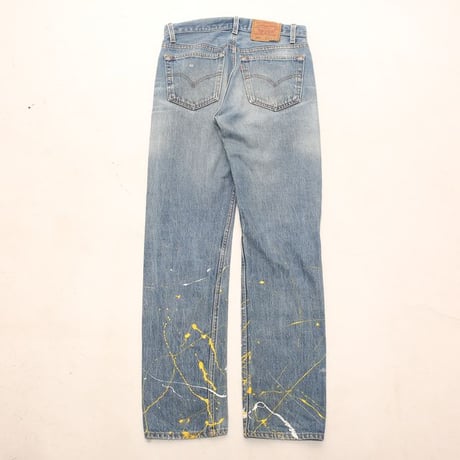 90s Levi's 501 Painted Denim Pants MADE IN USA
