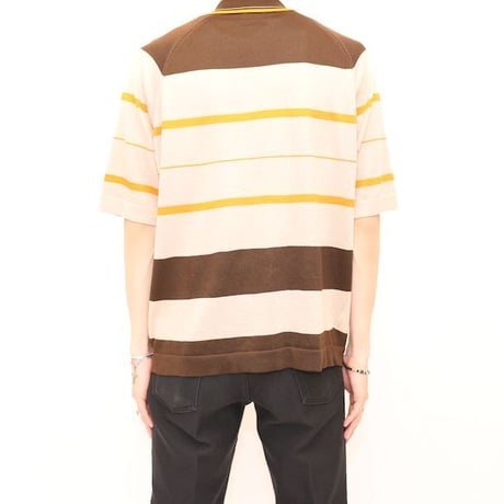 Vintage Knit Polo Shirt