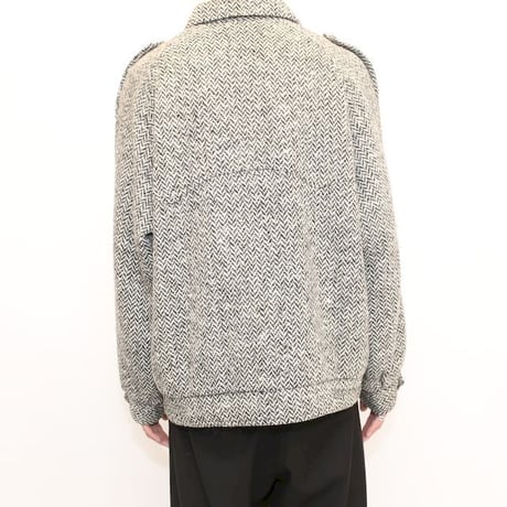 Euro Vintage Tweed Wool Jacket "Made In Italy"